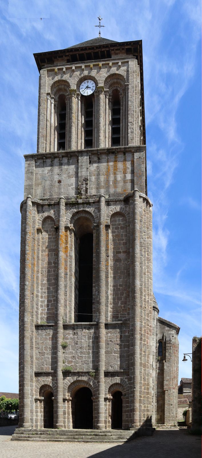 Kirche des ehemaligen Klosters in Lesterps