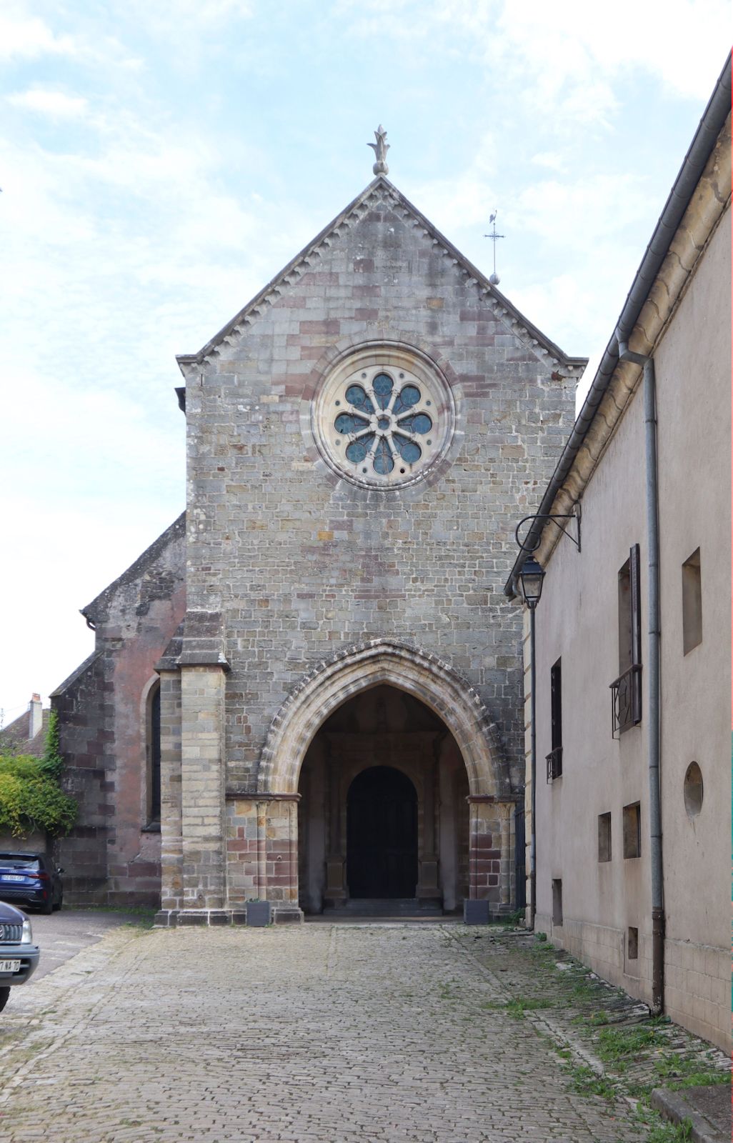 Kirche des ehemaligen Klosters in Faverney
