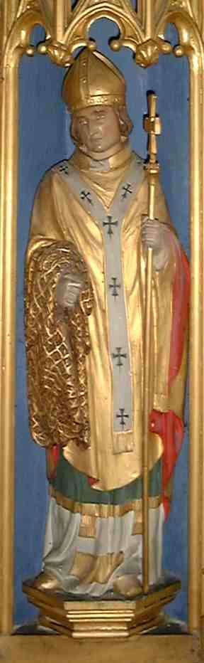 Statue in der Wilfrids-Kirche in York