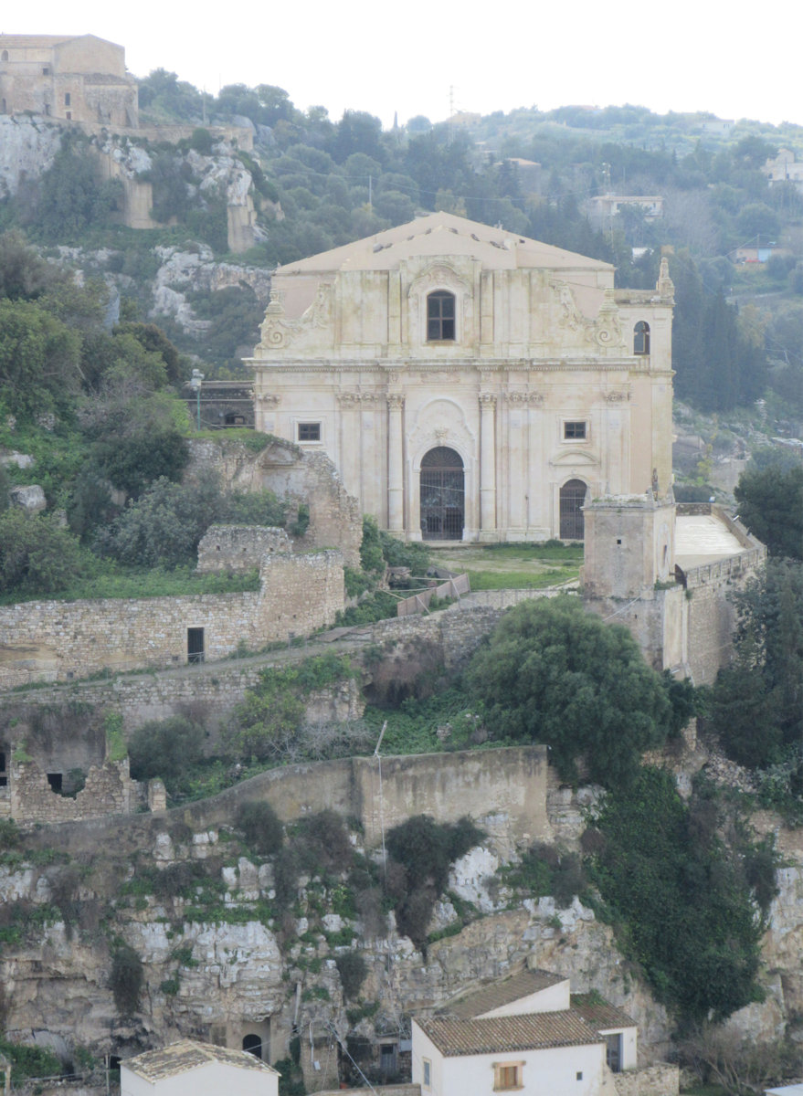 Kirche San Matteo oberhalb von Scicli