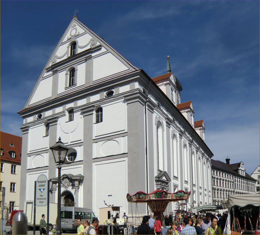Jesuitenkirche und Kolleg in Dillingen