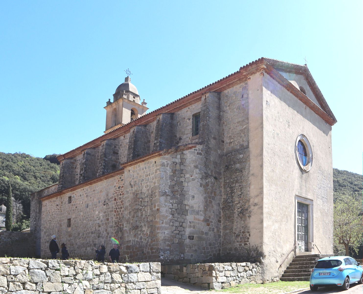 Kirche des ehemaligen Franziskanerklosters neben der Zitadelle in Bonifacio