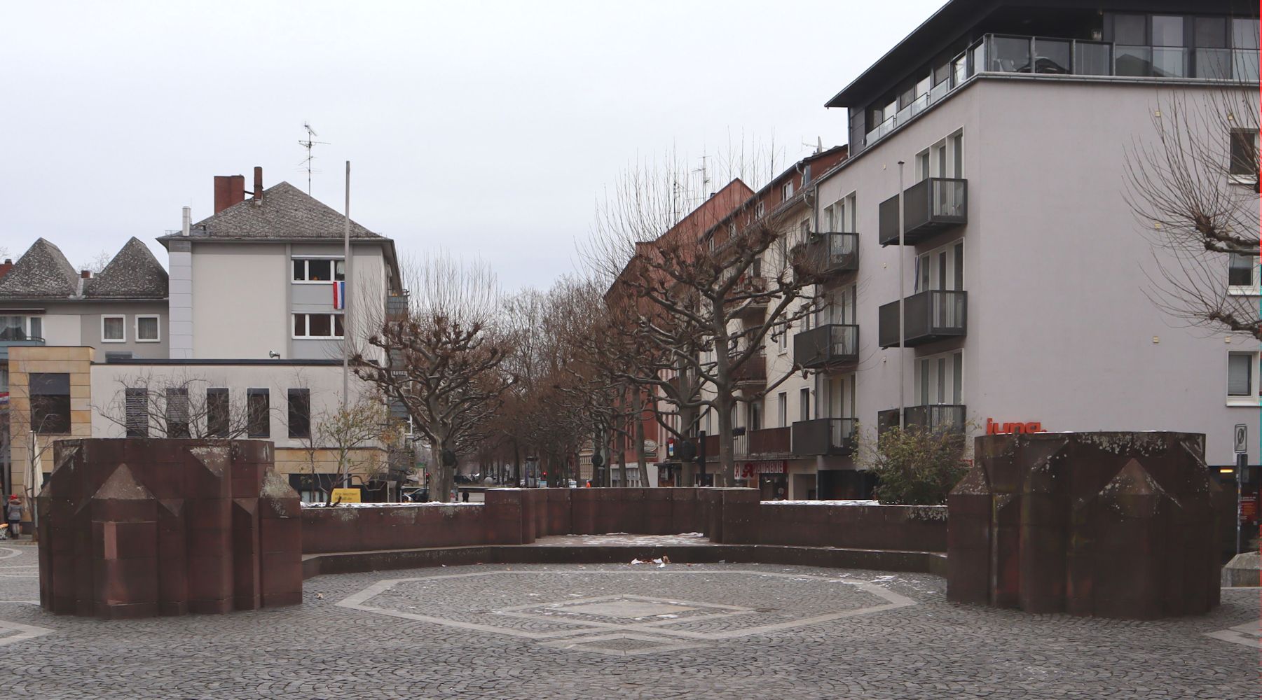 Reste des Chores der ehemaligen Liebfrauenkirche am Dom in Mainz