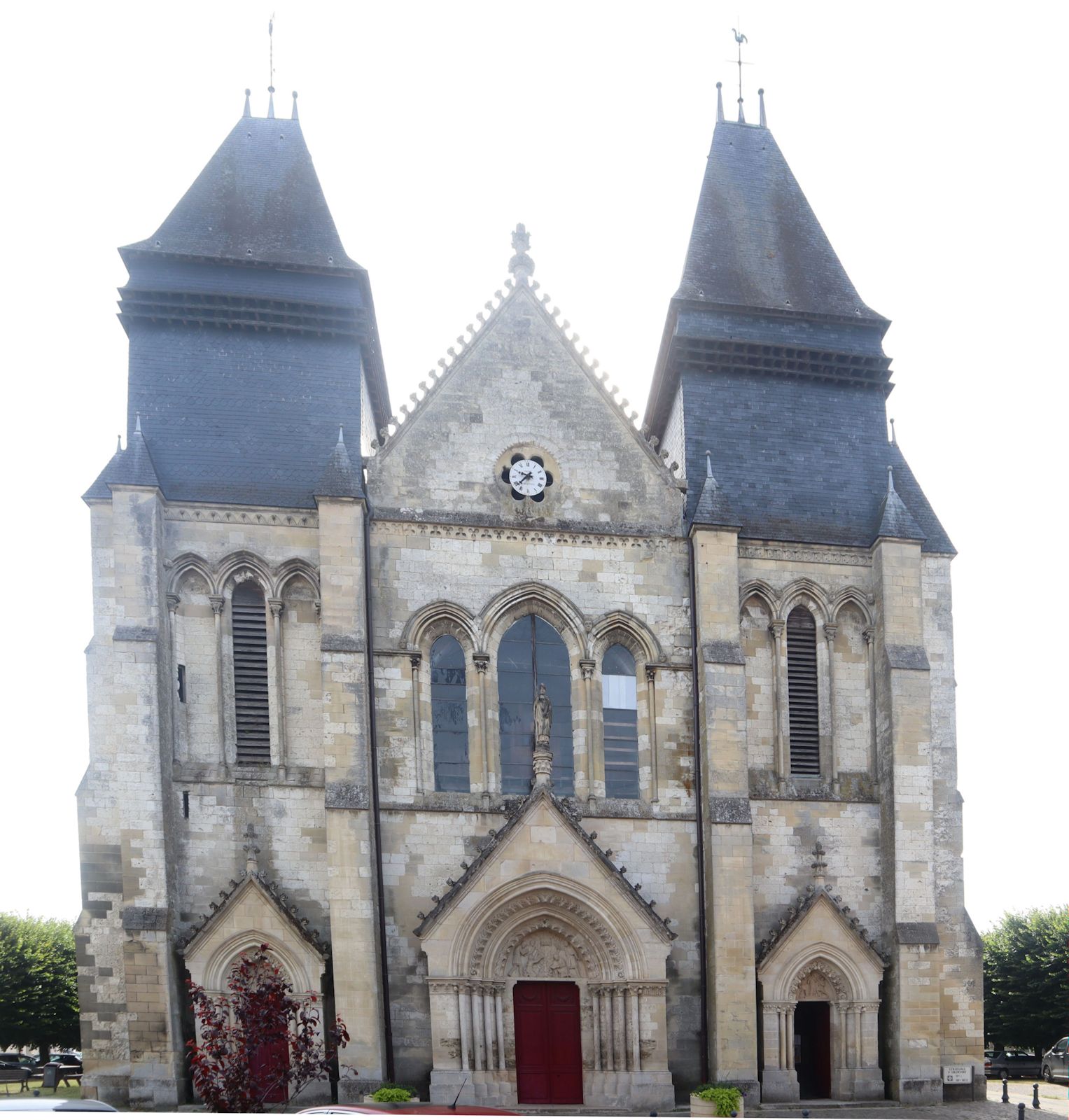 tiftskirche Saint-Hildevert in Gournay-en-Bray