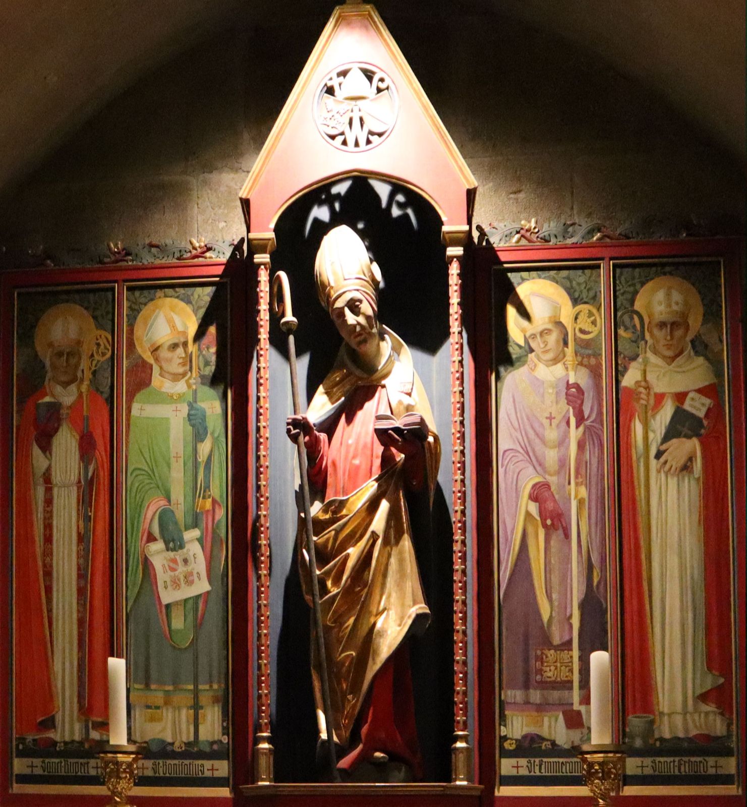 Wolfgangaltar im Dom in Regensburg