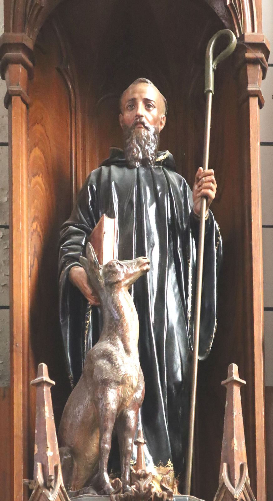 Statue in der Pfarrkirche Saint-Martin in Samer