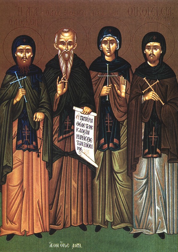 Xenophon, Maria und ihre Söhne