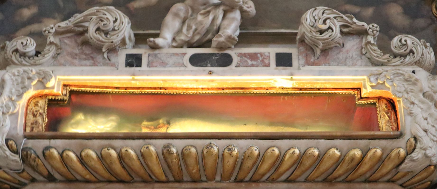 Zacharias' Reliquien in der Kirche San Zaccaria in Venedig
