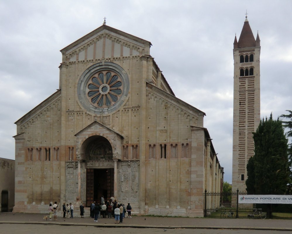 Basilika S. Zeno Maggiore in Verona, 10. bis 14. Jahrhundert