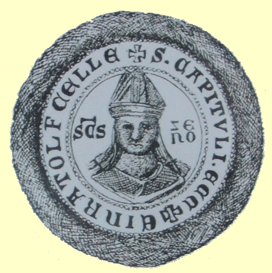 Zeno auf dem Siegel des Augustiner-Chorherrenstiftes in Radolfzell
