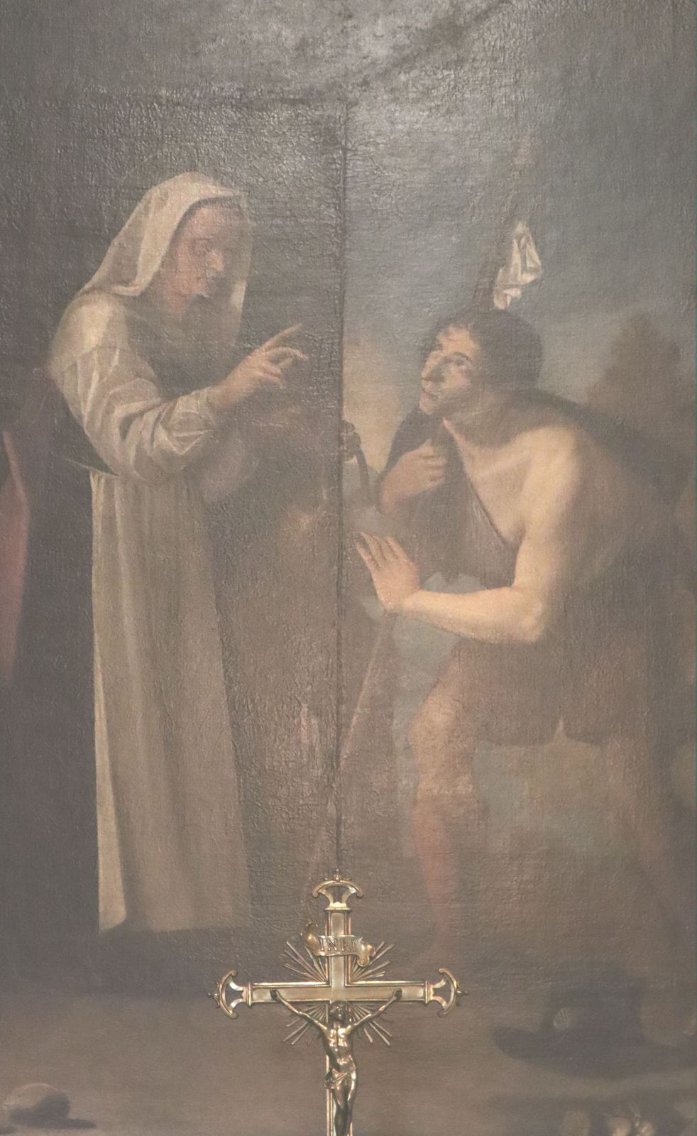 Paolo Guidotti: Zita als Helferin der Armen, 16. Jahrhundert, in der Kirche San Frediano in Lucca